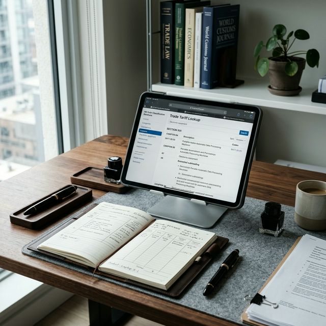Trade paperwork and customs documentation