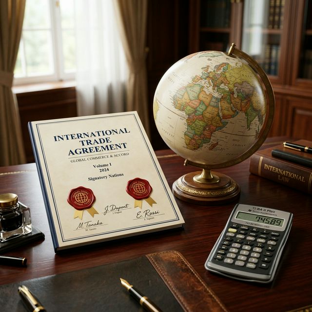 Trade documents and tariff review materials