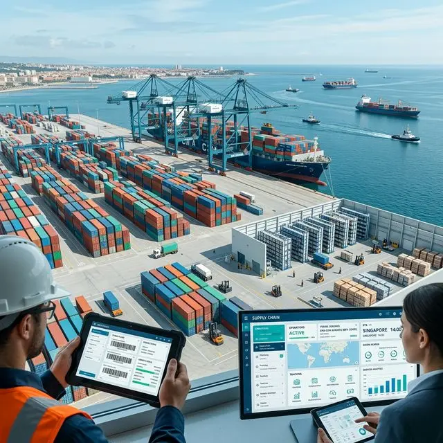 Trade execution intelligence at a container port